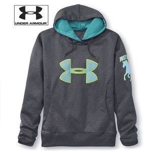 LIKE NEW Under Armor Just Ride Horse Sweatshirt🐴